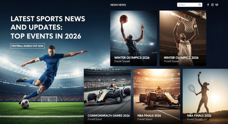 Latest Sports News and Updates: Top Events in 2026